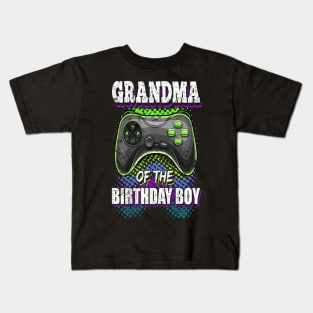 Grandma of the birthday boy Kids T-Shirt